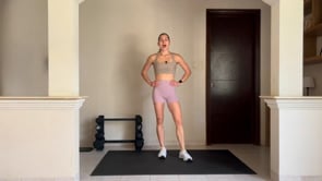 Burpees (medios burpees, pecho al piso y con push-up)